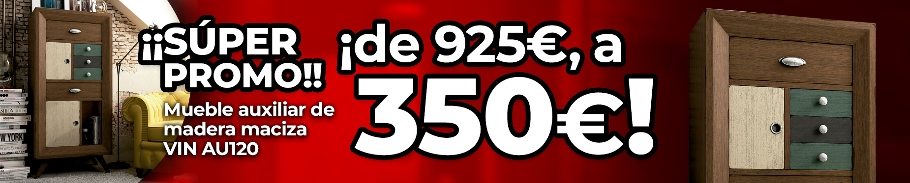 ¡SÚPER PROMO! ¡¡De 925€ a 350€!!