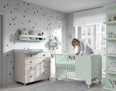 Dormitorio Bebé Soft Wood 01, de Muebles ROS