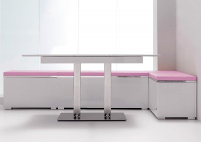 Mesa de cocina extensible Sayoko