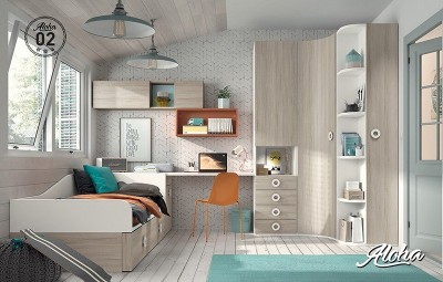 Dormitorio juvenil Aloha 02