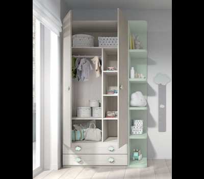 Dormitorio Bebé Soft Wood 01, de Muebles ROS