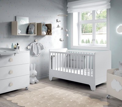 Dormitorio Bebé Soft White 04, de Muebles ROS
