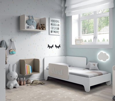 Dormitorio Bebé Soft White 04, de Muebles ROS