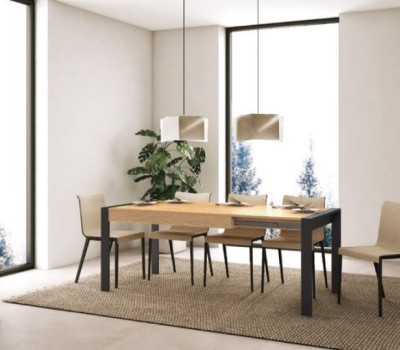 Mesa comedor extensible Soma 130