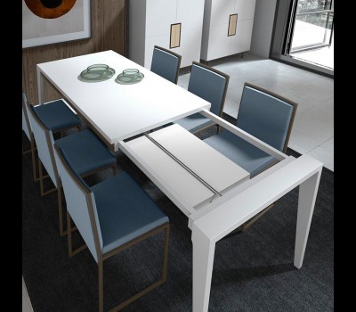 Mesa de comedor extensible Setecientos 700, de Monrabal